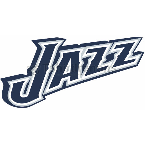 Utah Jazz T-shirts Iron On Transfers N1214 - Click Image to Close